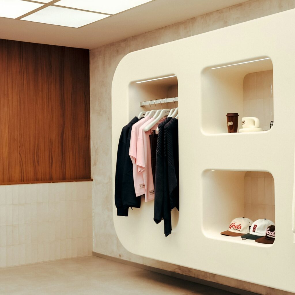 Retail boutique interior representing Guru Pay's retail merchants